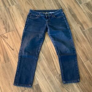 Jennifer Lopez Dark Blue Denim Jeans